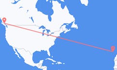 Flyrejser fra Campbell River, Canada til La Palma, Spanien