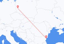 Flyreiser fra Varna, Bulgaria til Zielona Góra, Polen