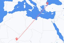 Flyrejser fra Niamey til Istanbul
