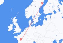 Flyrejser fra Limoges, Frankrig til Umeå, Sverige