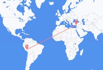 Flyg från Cusco, Peru till Adana, Peru