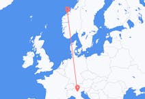 Flyreiser fra Verona, Italia til Molde, Norge
