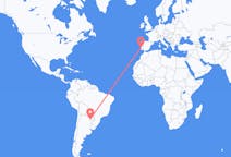 Flyg från Formosa, Argentina till Lissabon, Portugal