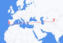 Flights from Namangan, Uzbekistan to Faro, Portugal