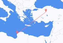 Flights from Benghazi to Ankara