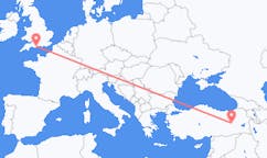 Flights from Bingöl, Turkey to Bournemouth, the United Kingdom