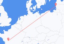 Flyreiser fra Palanga, Litauen til Poitiers, Frankrike