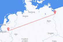 Flyg från Szczecin, Polen till Eindhoven, Nederländerna