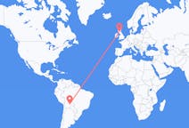 Flyrejser fra Santa Cruz, Bolivia til Glasgow, Skotland