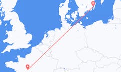 Flyg från Kalmar till Tours