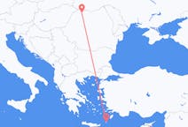 Vols depuis la ville de Baia Mare vers la ville de Karpathos