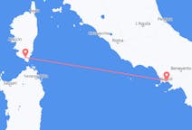 Flyreiser fra Figari, Frankrike til Napoli, Italia