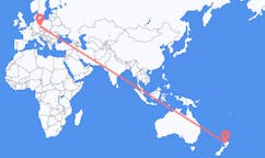 Vluchten van Taupo, Nieuw-Zeeland naar Dresden, Duitsland