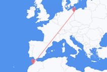 Flights from Rabat, Morocco to Szczecin, Poland