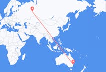 Flights from Sydney, Australia to Uray, Russia
