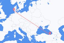 Flug frá Westerland, Þýskalandi til Trabzon, Tyrklandi