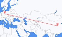 出发地 中国运城市目的地 德国莱比锡的航班