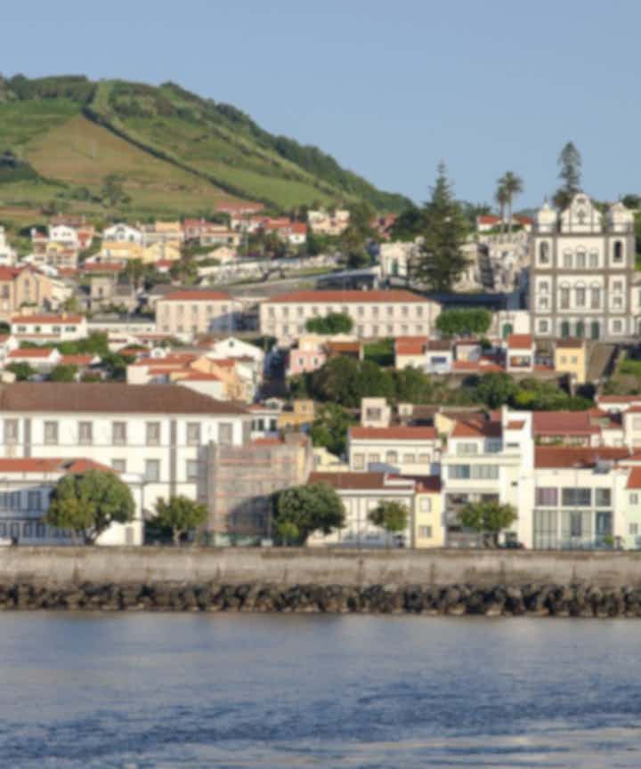 Vols depuis la ville de Quimper vers la ville de Horta (Açores)