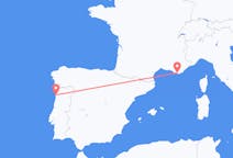 Flyg från Toulon till Porto