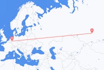 Fly fra Krasnojarsk til Köln