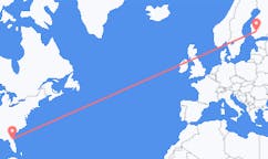 Flights from Jacksonville to Tampere