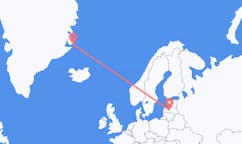 Flights from Riga to Ittoqqortoormiit
