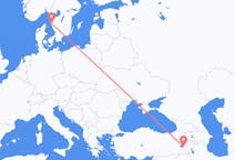 Flyreiser fra Göteborg, Sverige til Van, Tyrkia