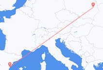 出发地 西班牙与 卡斯特利翁 出发目的地 波兰卢布林的航班