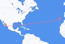 Flyreiser fra San José del Cabo, Mexico til Funchal, Portugal