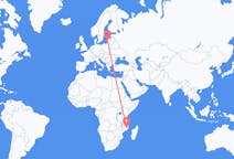 Flights from Nampula, Mozambique to Palanga, Lithuania