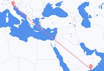 Flights from Salalah to Venice