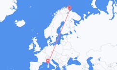 Flights from Kirkenes, Norway to Ajaccio, France