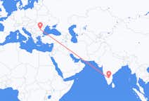 出发地 印度班加羅爾目的地 罗马尼亚布加勒斯特的航班