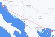 Flyg från Çanakkale till Pula