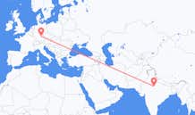 Flyrejser fra Gwalior, Indien til Nürnberg, Tyskland