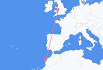 Flug frá Essaouira, Marokkó til Cardiff, Wales