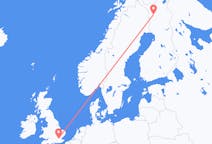 Flights from London to Kolari