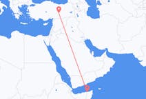 Flyg från Bosaso, Somalia till Malatya, Turkiet