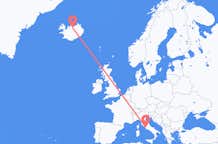 Flights from Rome to Akureyri