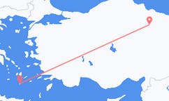 Flyreiser fra Tokat, Tyrkia til Santorini, Hellas