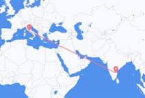 Vluchten van Tirupati, India naar Rome, Italië