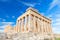 Photo of the Parthenon that is a temple on the Athenian Acropolis in Greece.