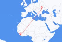Flights from Monrovia, Liberia to Iași, Romania