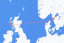 Flights from Tiree, the United Kingdom to Gothenburg, Sweden