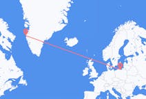 Flights from Gdańsk, Poland to Sisimiut, Greenland