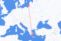Flights from Kaliningrad, Russia to Chania, Greece