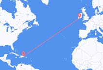 Flyreiser fra Samaná, den dominikanske republikk til Cork, Irland