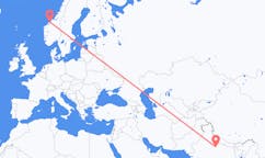 Flights from Kanpur, India to Kristiansund, Norway