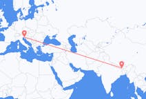 Flights from Bagdogra, India to Trieste, Italy
