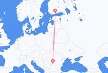 Flyg från Craiova, Rumänien till Helsingfors, Rumänien